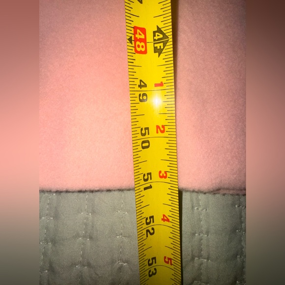 Breckenridge 100% Vintage Wool Coat Union Made Blush Pink Long Overcoat Size 12 - Picture 6 of 12